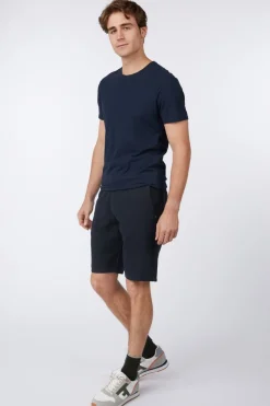 No Excess Short Shorts With Linen Garment Dyed