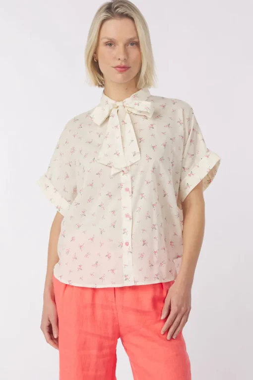 Numph Hemd Luliana Bow
