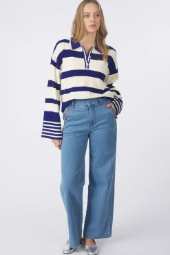 Numph Jeans Amber W. Buttons Long