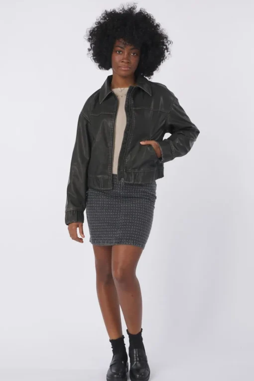 Object PU jas Scarlet Biker