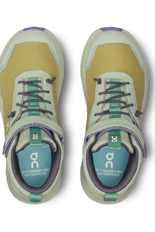 On Wandelschoenen Cloudhero Mid Waterproof Kids