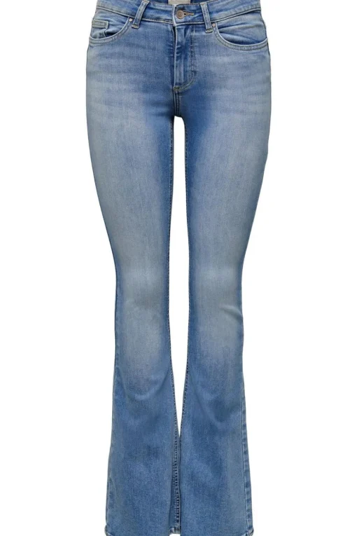 Only Broek Blush Life Mid Flared Tai467