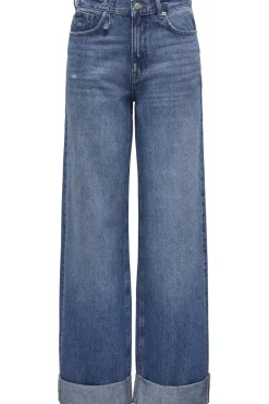 Only Jeans Onlbroome Hw Wide Fold Up Dnm Tai224