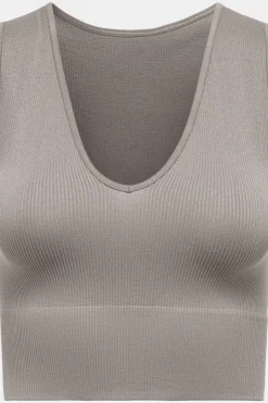 Only Play Sport Bh Onpjaia Life Vn Sl 2-Way Crop Seam Top