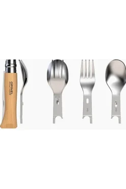 Opinel Picknic set Plus Outdoor Cutlery Set 4-Piece