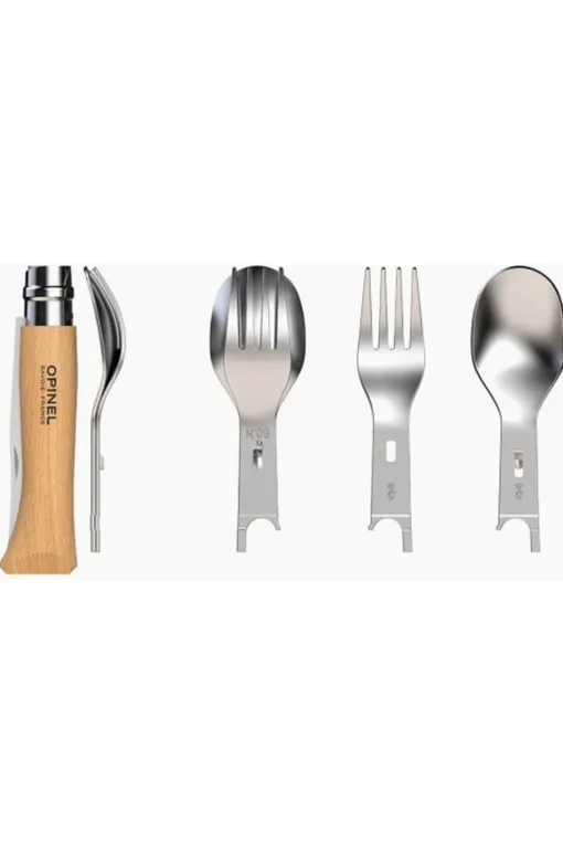 Opinel Picknic set Plus Outdoor Cutlery Set 4-Piece