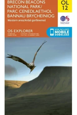 Ordnance Survey Brecon Beacons Nat. Parc West.& Central areas ol.exp 12