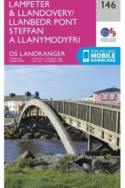 Ordnance Survey Lampeter / Llandovery landr 146