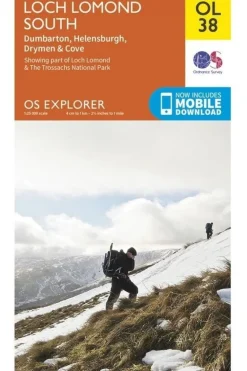 Ordnance Survey Loch Lomond South / Dumbarton ol.exp 38
