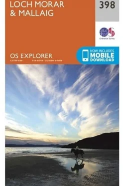 Ordnance Survey Loch Morar / Mallaig exp 398