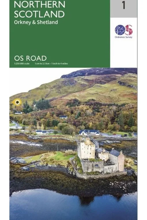 Ordnance Survey Schotland Noord / Orkney & Shetland 1