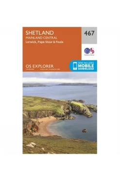 Ordnance Survey Shetland / Mainland Central exp 467