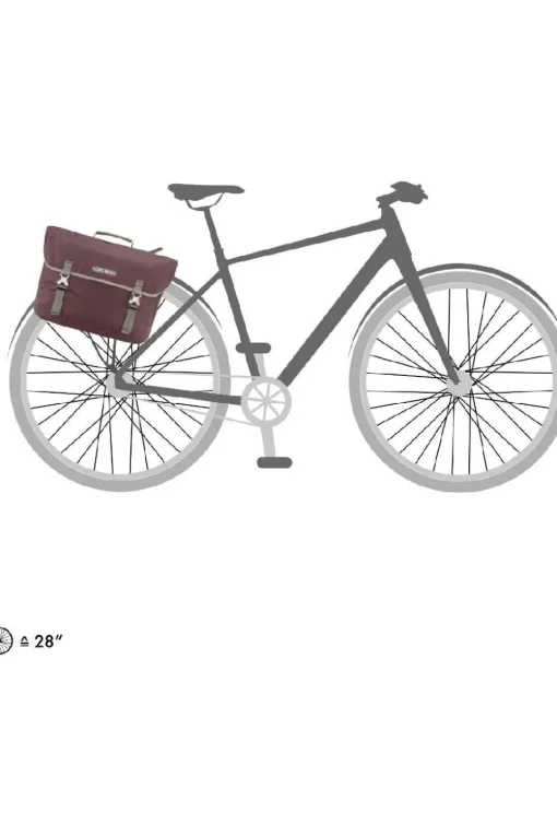 Ortlieb Fietstas Achter Commuter-Bag Two Urban Ql2.1 20 L