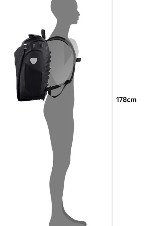 Ortlieb Fietstas Achter Vario High-Vis Ql2.1 26 L
