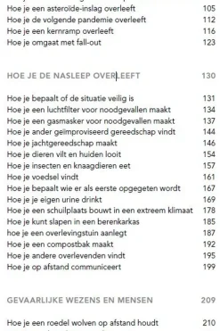 Outdoor Boek Zo Overleef Je De Apocalyps