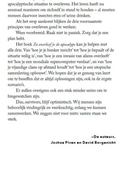 Outdoor Boek Zo Overleef Je De Apocalyps