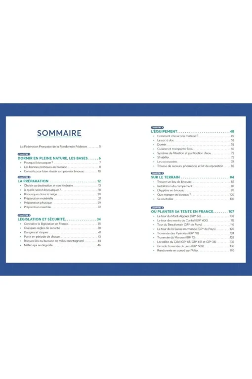 Outdoor Partir en bivouac Le guide pour oser l'aventure