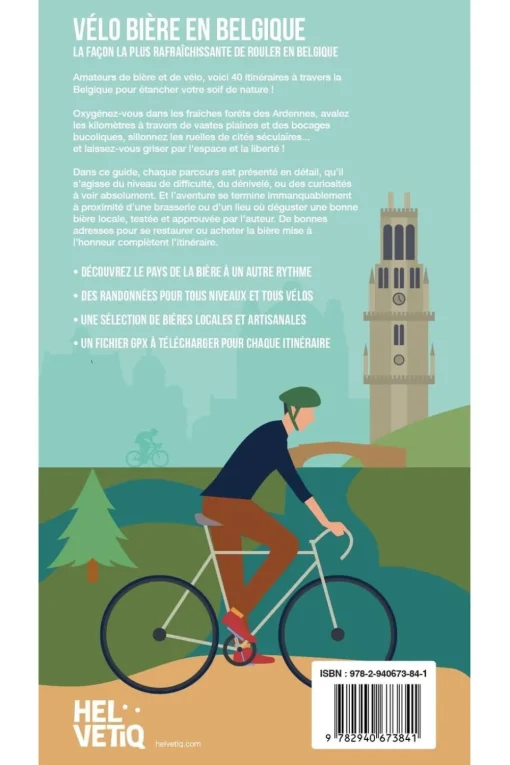 Outdoor Vélo bière en Belgique Helvetiq