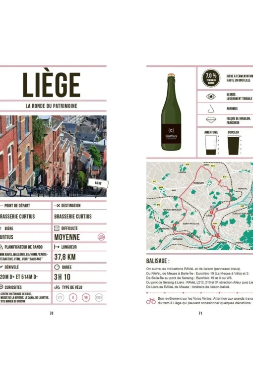 Outdoor Vélo bière en Belgique Helvetiq
