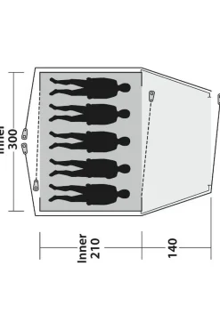 Outwell Tent Cloud 5 - New