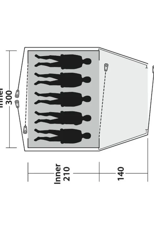 Outwell Tent Cloud 5 - New