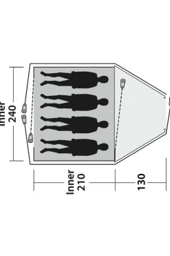 Outwell Tent Cloud 4 - New