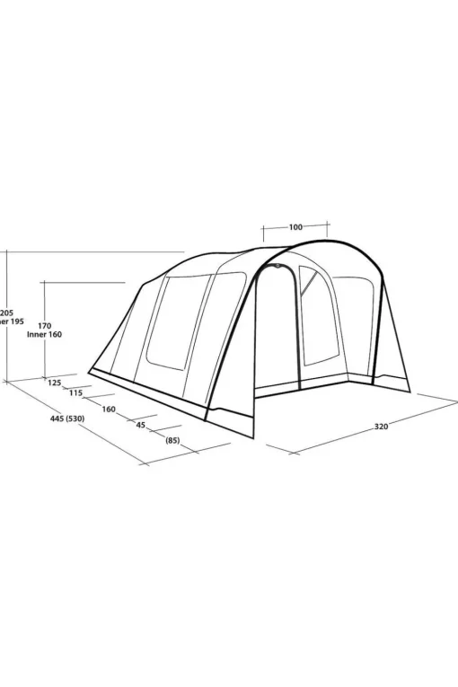 Outwell Tent Monterey 5 Air