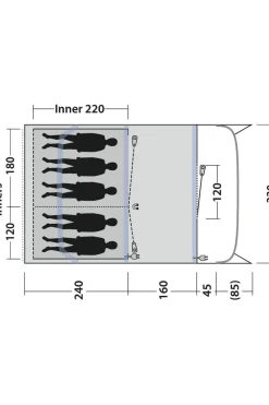 Outwell Tent Monterey 5 Air