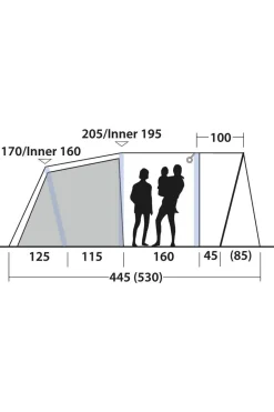 Outwell Tent Monterey 5 Air