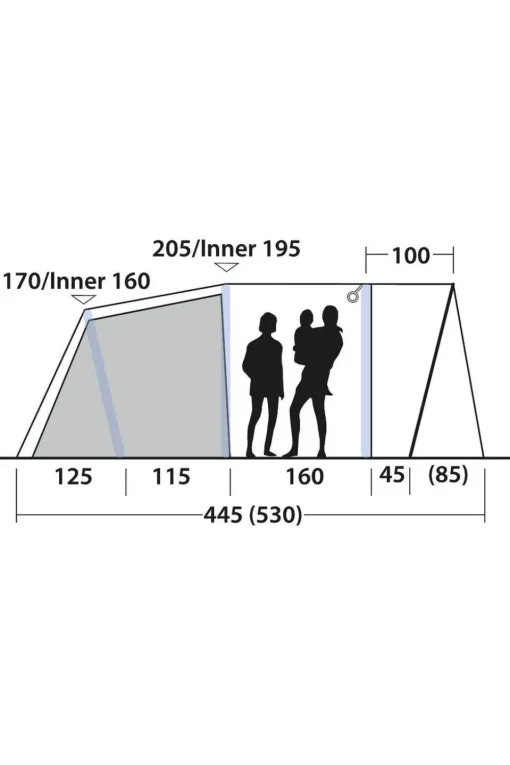 Outwell Tent Monterey 5 Air