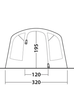 Outwell Tent Monterey 5 Air