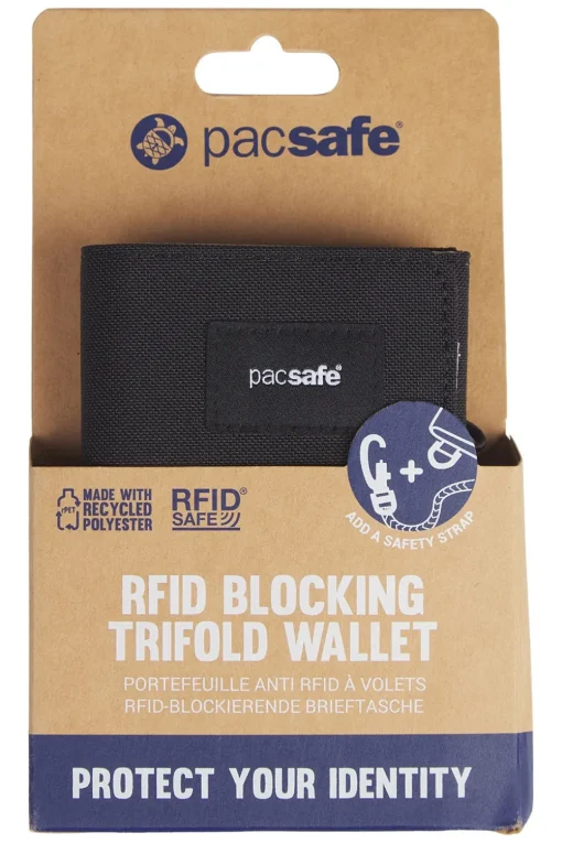 Pacsafe Rfidsafe Trifold Wallet