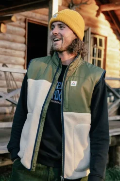 Passenger Clothing ltd Bodywarmer Offgrid Sherpa Vest