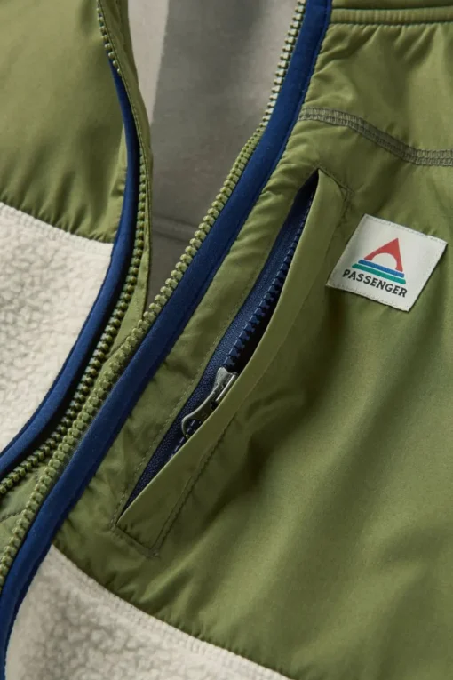 Passenger Clothing ltd Bodywarmer Offgrid Sherpa Vest