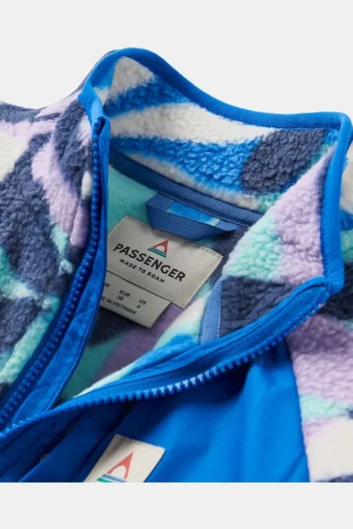 Passenger Clothing ltd Fleece Home 2.0 1/2 Zip Recycled Sherpa Fleece