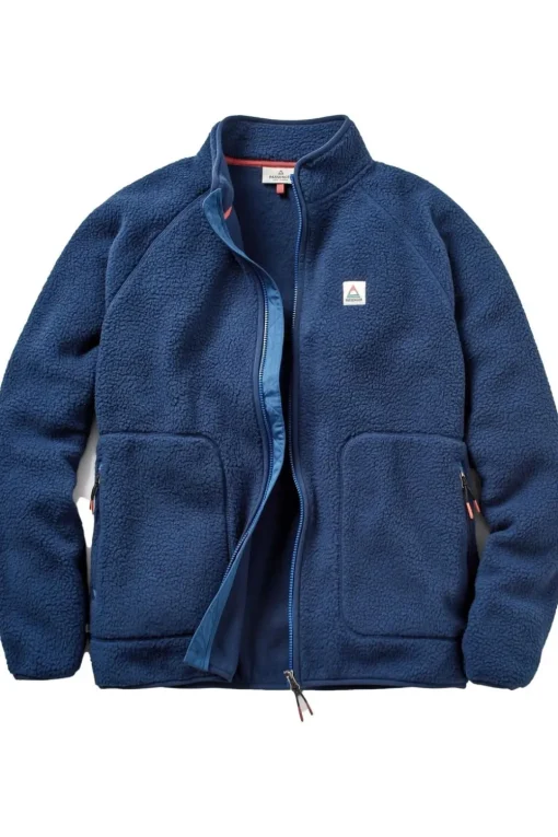Passenger Clothing ltd Fleece Tripper 2.0 Full Zip Recycled Sherpa