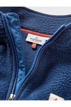 Passenger Clothing ltd Fleece Tripper 2.0 Full Zip Recycled Sherpa