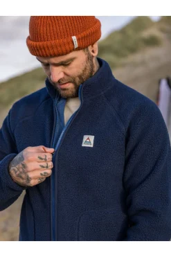Passenger Clothing ltd Fleece Tripper 2.0 Full Zip Recycled Sherpa