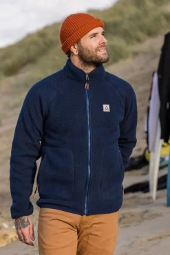 Passenger Clothing ltd Fleece Tripper 2.0 Full Zip Recycled Sherpa