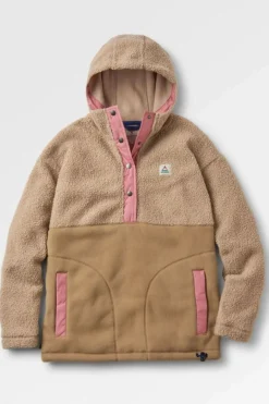 Passenger Clothing ltd Fleece Calla Hooded Recycled Polar-Lined Fleece