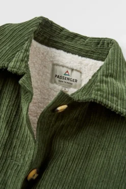 Passenger Clothing ltd Hemd Flint Recycled Cord Overshirt