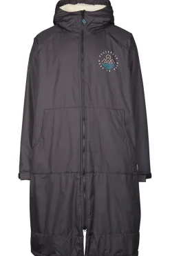 Passenger Clothing ltd Poncho Jas Escapism Sherpa Lined Changing Robe