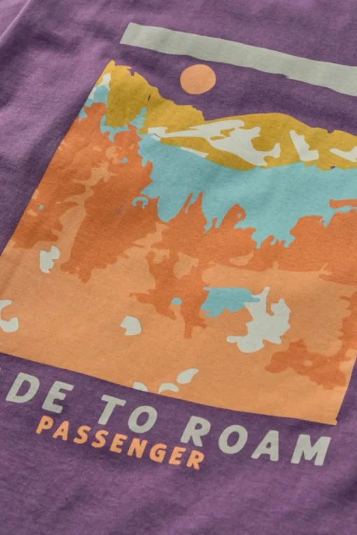 Passenger Clothing ltd T-Shirt Open Road Recycled Cotton T-Shirt