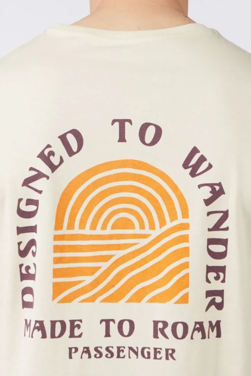 Passenger Clothing ltd T-Shirt Mens Sundown Recycled Cotton