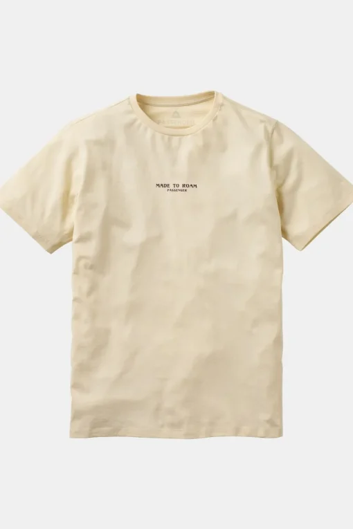 Passenger Clothing ltd T-Shirt Mens Sundown Recycled Cotton