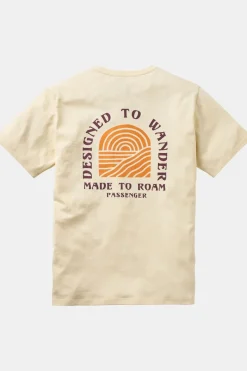 Passenger Clothing ltd T-Shirt Mens Sundown Recycled Cotton