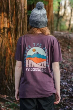 Passenger Clothing ltd T-Shirt Outlook Recycled Cotton Oversized T-Shirt
