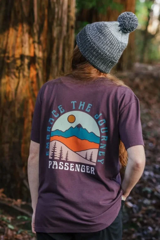 Passenger Clothing ltd T-Shirt Outlook Recycled Cotton Oversized T-Shirt