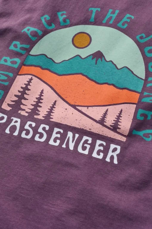Passenger Clothing ltd T-Shirt Outlook Recycled Cotton Oversized T-Shirt