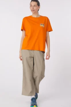 Passenger Clothing ltd T-Shirt Golden Hour Recycled Cotton Oversized T-Shirt